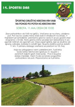 Pohod Kristan Vrh 11 5 2024